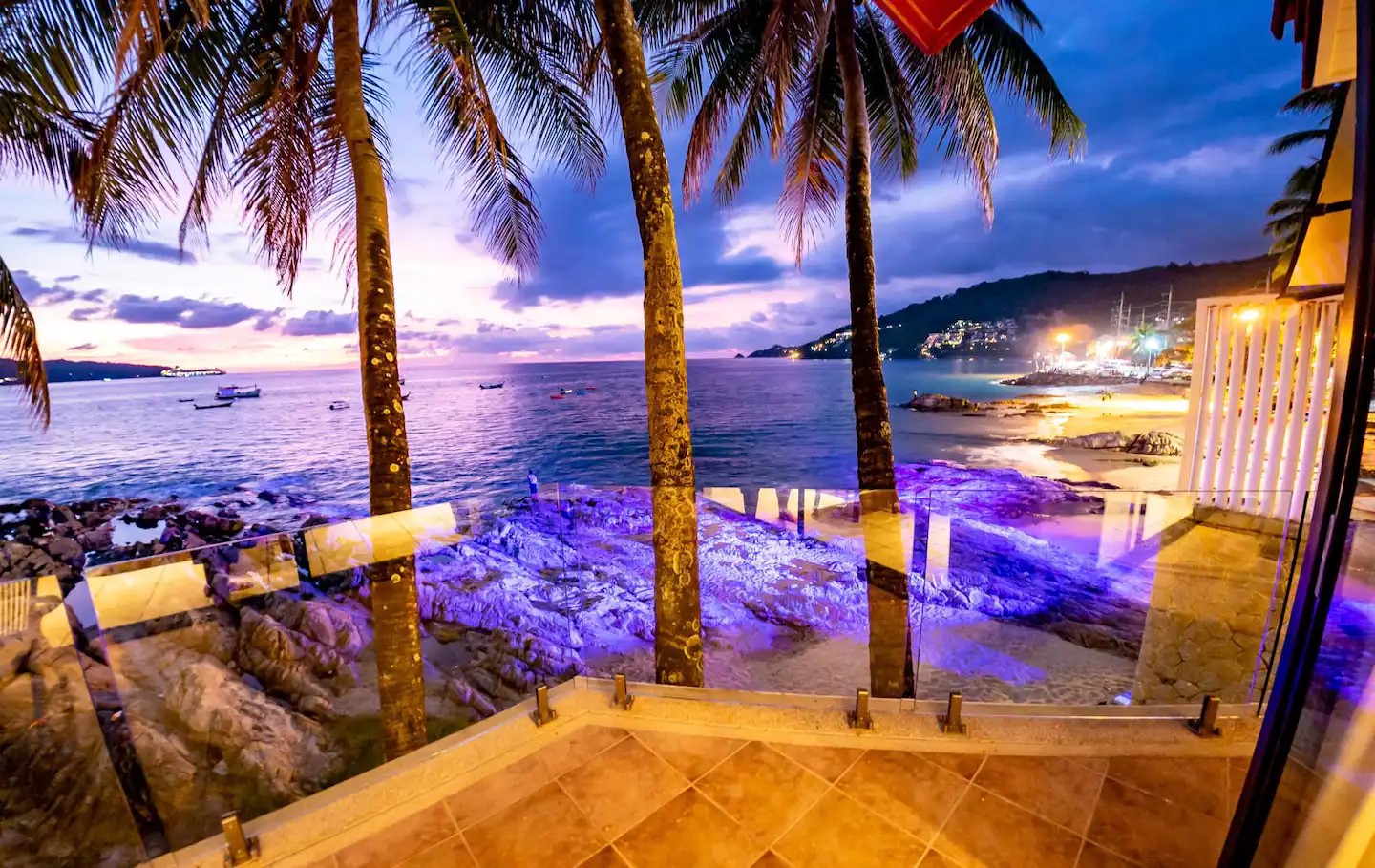 Beach at night